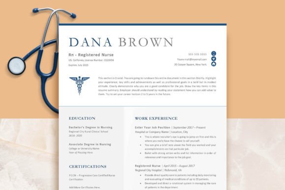 Download Nurse Practitioner Resume Template - Premium Bundle