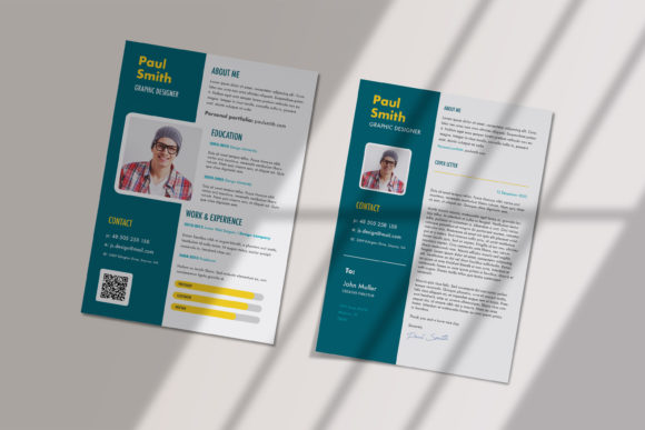 Download CV / Resume and Cover Letter Template - Resume and cover letter template Collection